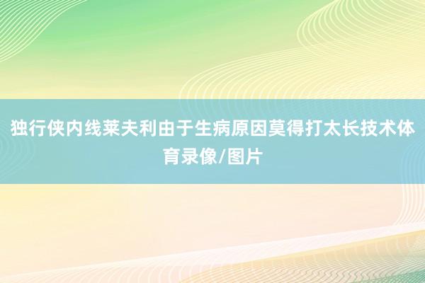 独行侠内线莱夫利由于生病原因莫得打太长技术体育录像/图片